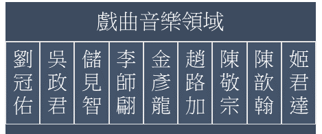 戲曲音樂領胎