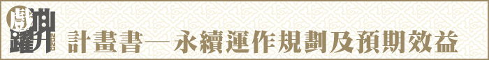 2020計畫書─永續運作規劃及預期效益